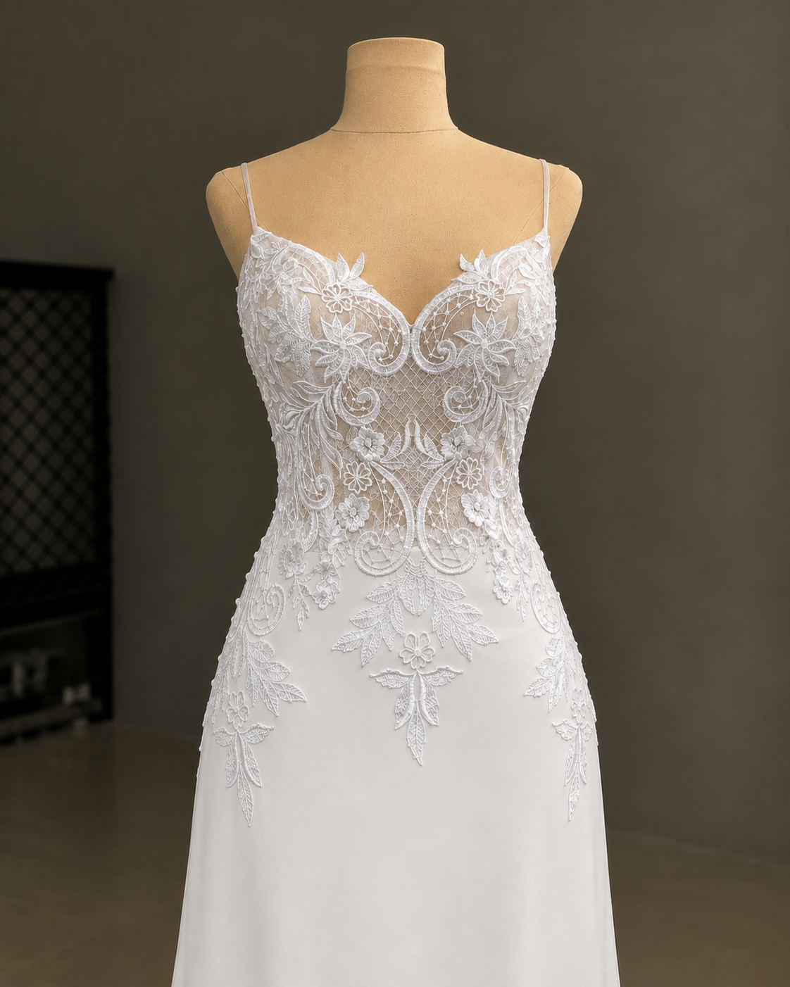 Bridal Dress Before Alteration